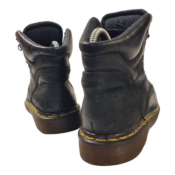 DR. MARTENS Boots 7735 Men Size UK 5 US 7 Black Steel Toe Combat MADE IN ENGLAND main image 10